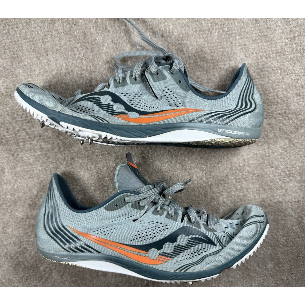 Saucony Endorphin 2 Men's Track Spikes Shoes Size 7.5 US Racing Running Cleats